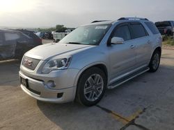 Salvage cars for sale at Grand Prairie, TX auction: 2012 GMC Acadia Denali