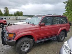 Salvage cars for sale from Copart Arlington, WA: 1994 Toyota Land Cruiser DJ81