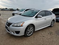 Salvage cars for sale from Copart San Antonio, TX: 2013 Nissan Sentra S