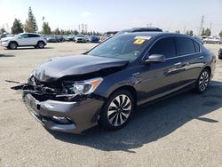 Vehiculos salvage en venta de Copart Rancho Cucamonga, CA: 2017 Honda Accord Hybrid EXL
