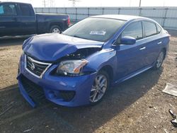 Salvage cars for sale at Elgin, IL auction: 2014 Nissan Sentra S