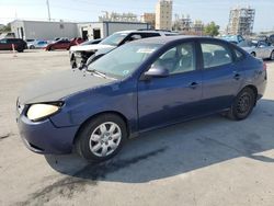 Salvage cars for sale from Copart New Orleans, LA: 2007 Hyundai Elantra GLS