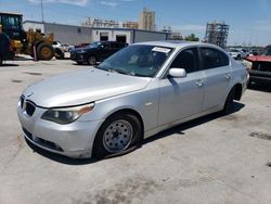 Salvage cars for sale at New Orleans, LA auction: 2007 BMW 525 I