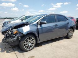 2016 Toyota Corolla L en venta en Grand Prairie, TX