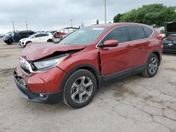 Salvage cars for sale at Oklahoma City, OK auction: 2019 Honda CR-V EXL