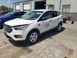Salvage cars for sale from Copart Chambersburg, PA: 2017 Ford Escape S
