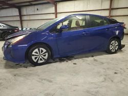 Salvage cars for sale from Copart Knightdale, NC: 2016 Toyota Prius
