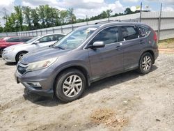 Salvage cars for sale at Spartanburg, SC auction: 2015 Honda CR-V EXL