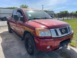 Salvage cars for sale from Copart San Antonio, TX: 2013 Nissan Titan S