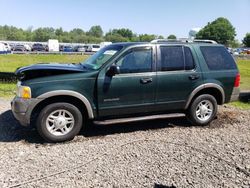 Ford Explorer xls salvage cars for sale: 2002 Ford Explorer XLS