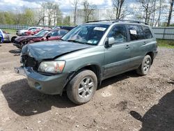 Salvage cars for sale from Copart Central Square, NY: 2006 Toyota Highlander Limited