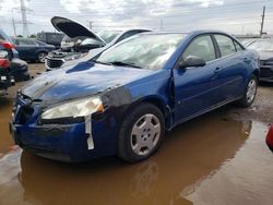 Pontiac salvage cars for sale: 2006 Pontiac G6 SE