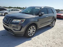 Ford Explorer Limited salvage cars for sale: 2016 Ford Explorer Limited