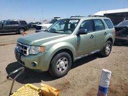 Salvage cars for sale at Brighton, CO auction: 2008 Ford Escape XLS