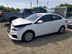 Salvage cars for sale from Copart East Granby, CT: 2020 Hyundai Accent SE