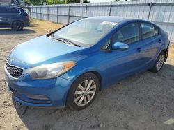 Salvage cars for sale at Sacramento, CA auction: 2014 KIA Forte LX