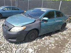 Toyota salvage cars for sale: 2010 Toyota Corolla Base