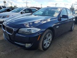 Salvage cars for sale at Chicago Heights, IL auction: 2011 BMW 528 I