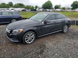 Salvage cars for sale from Copart Hillsborough, NJ: 2015 Mercedes-Benz C 300 4matic