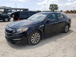 Salvage cars for sale at Riverview, FL auction: 2016 KIA Optima EX