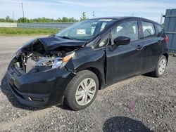 Salvage cars for sale from Copart Ontario Auction, ON: 2018 Nissan Versa Note S