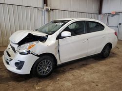 Salvage cars for sale from Copart Pennsburg, PA: 2019 Mitsubishi Mirage G4 ES
