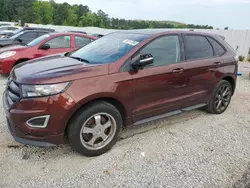 Salvage cars for sale at Fairburn, GA auction: 2015 Ford Edge Sport