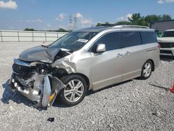 Salvage cars for sale at Barberton, OH auction: 2012 Nissan Quest S