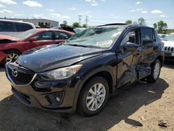 Salvage cars for sale at Elgin, IL auction: 2013 Mazda CX-5 Touring