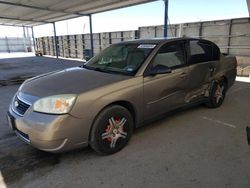 Salvage cars for sale at Anthony, TX auction: 2007 Chevrolet Malibu LS