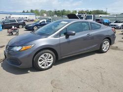 Salvage cars for sale from Copart Pennsburg, PA: 2015 Honda Civic LX