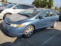 Salvage cars for sale from Copart Rancho Cucamonga, CA: 2008 Honda Civic LX
