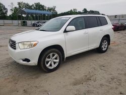 Salvage cars for sale at Spartanburg, SC auction: 2009 Toyota Highlander