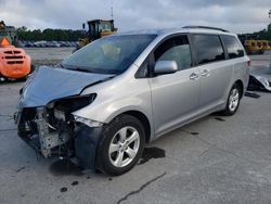 Salvage cars for sale at Dunn, NC auction: 2017 Toyota Sienna LE