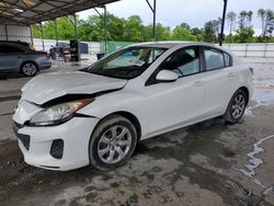 Salvage cars for sale at Cartersville, GA auction: 2013 Mazda 3 I