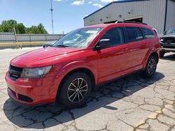 Salvage cars for sale from Copart Rogersville, MO: 2018 Dodge Journey SE