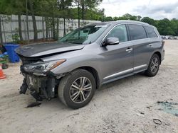 Salvage cars for sale from Copart Knightdale, NC: 2016 Infiniti QX60