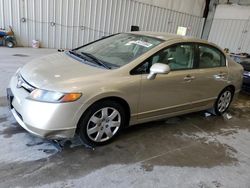 Honda salvage cars for sale: 2008 Honda Civic LX