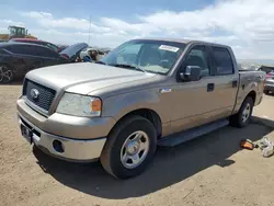 Salvage trucks for sale at Brighton, CO auction: 2006 Ford F150 Supercrew