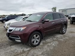 2013 Acura MDX Technology en venta en Kansas City, KS