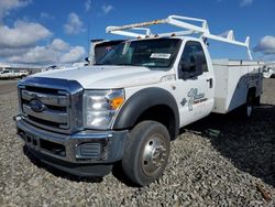 Salvage trucks for sale at Reno, NV auction: 2012 Ford F450 Super Duty