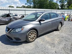 Salvage cars for sale from Copart Gastonia, NC: 2018 Nissan Sentra S
