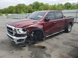 Salvage cars for sale at Assonet, MA auction: 2019 Dodge RAM 1500 BIG HORN/LONE Star