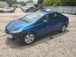 Salvage cars for sale from Copart Knightdale, NC: 2015 Honda Civic LX