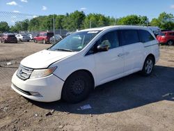 Salvage cars for sale at Chalfont, PA auction: 2013 Honda Odyssey EXL