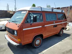 Salvage cars for sale at Wilmington, CA auction: 1982 Volkswagen Vanagon Campmobile