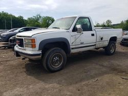 Salvage cars for sale at Marlboro, NY auction: 1998 GMC Sierra K3500