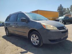 Salvage cars for sale at Sun Valley, CA auction: 2004 Toyota Sienna CE
