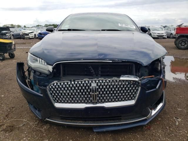 2017 Lincoln MKZ Hybrid Premiere