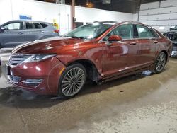 Salvage cars for sale at Blaine, MN auction: 2015 Lincoln MKZ
